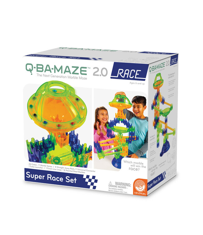 Q Ba Maze 2 0 Super Race Set Ispark Toys