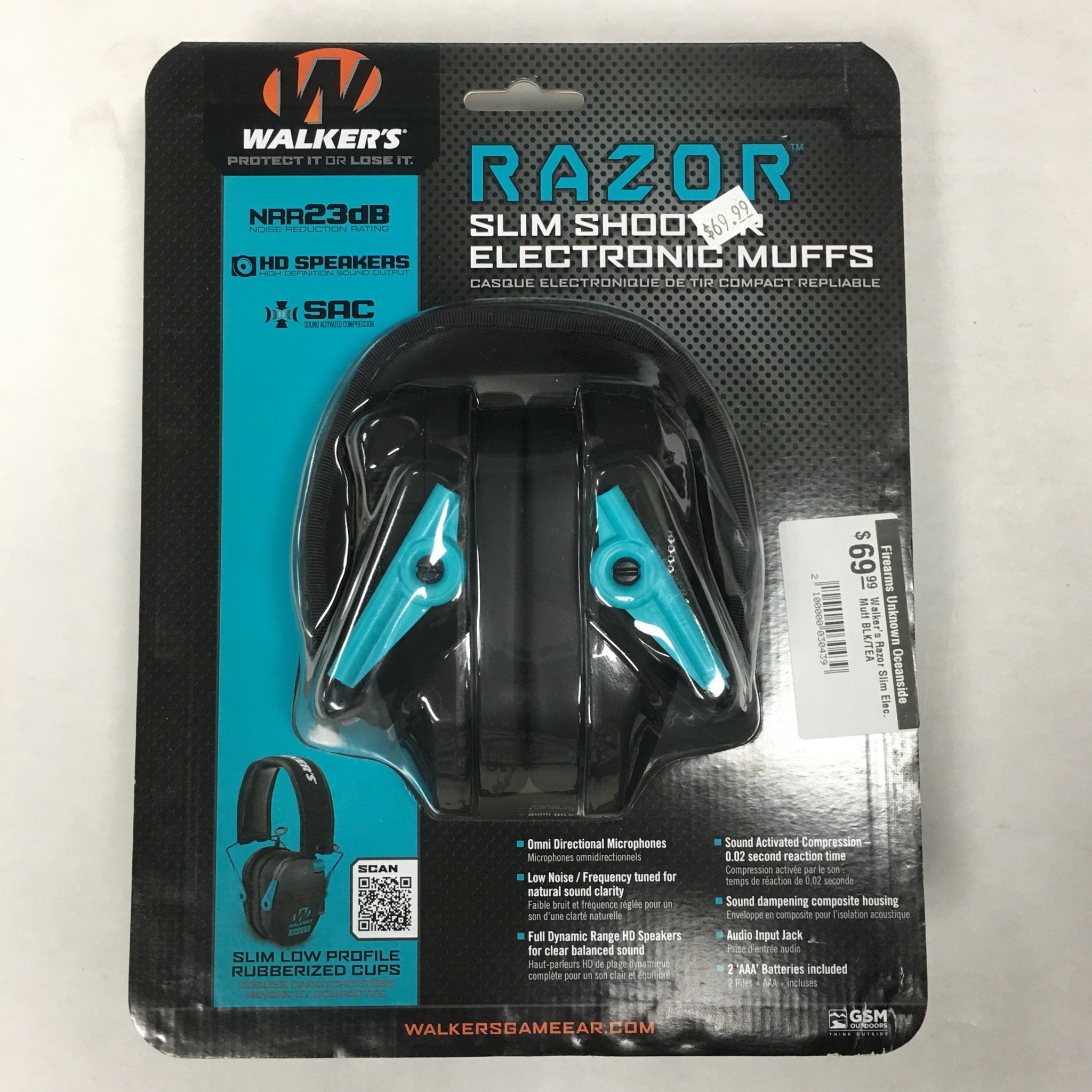 Walker's Razor Slim Elec. Muff