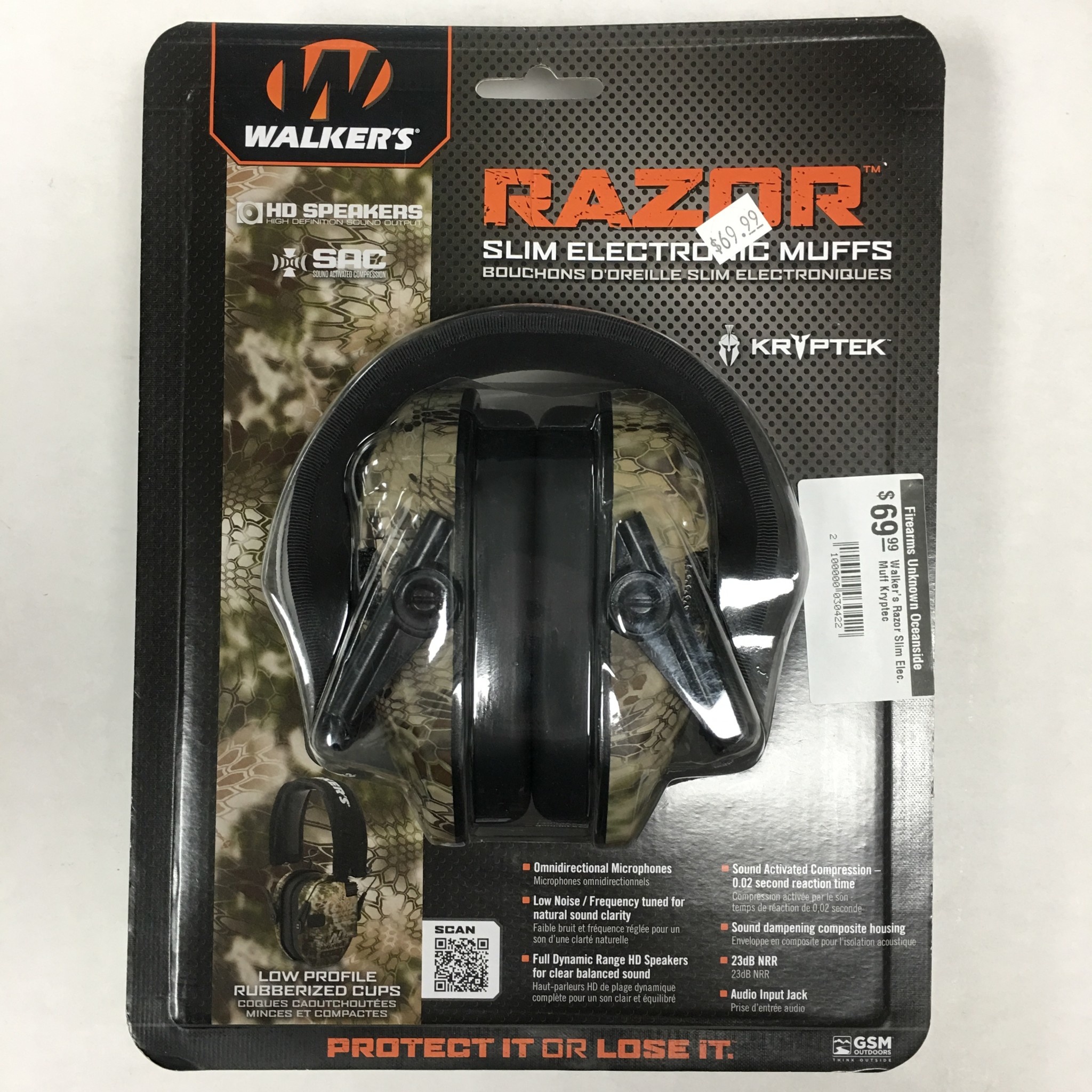 Walker's Razor Slim Elec. Muff