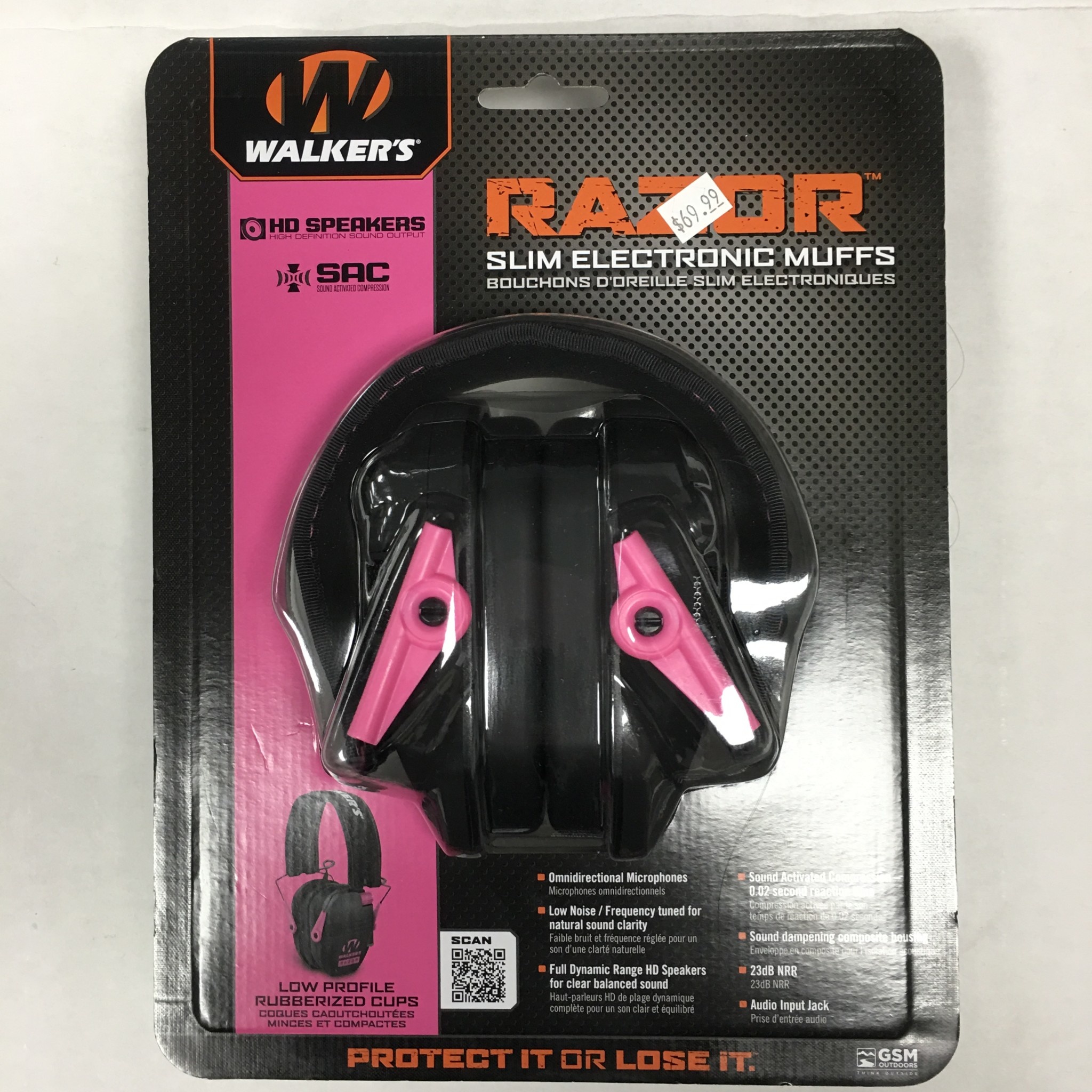 Walker's Razor Slim Elec. Muff