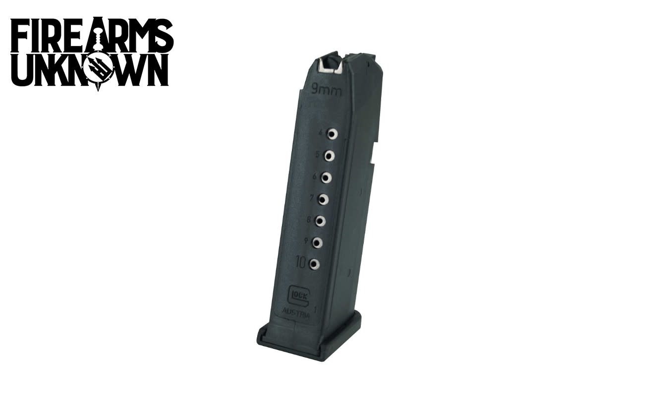 Glock OEM G19 Magazine, Gen 4, 10RD