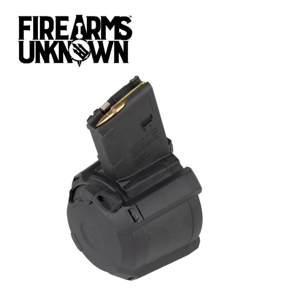 Magpul PMAG D-60, 556NATO, 60Rd, Fits AR-15/M4, Drum Magazine,