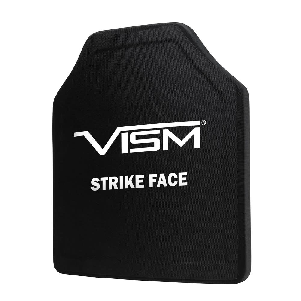 VISM PE Ballistic Plate Set - 10"X12" - STR's Cut Level III+