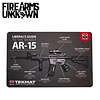 TekMat AR-15 Rifle Mat Cleaning Mat Liberal's Guide to the AR-15 11" x 17"