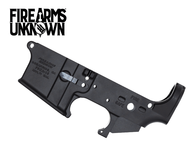 Firearms Unknown Stripped FUCA-15 Lower Receiver Small Caliber "Multi Cal" (.223/5.56/300BO Etc.)