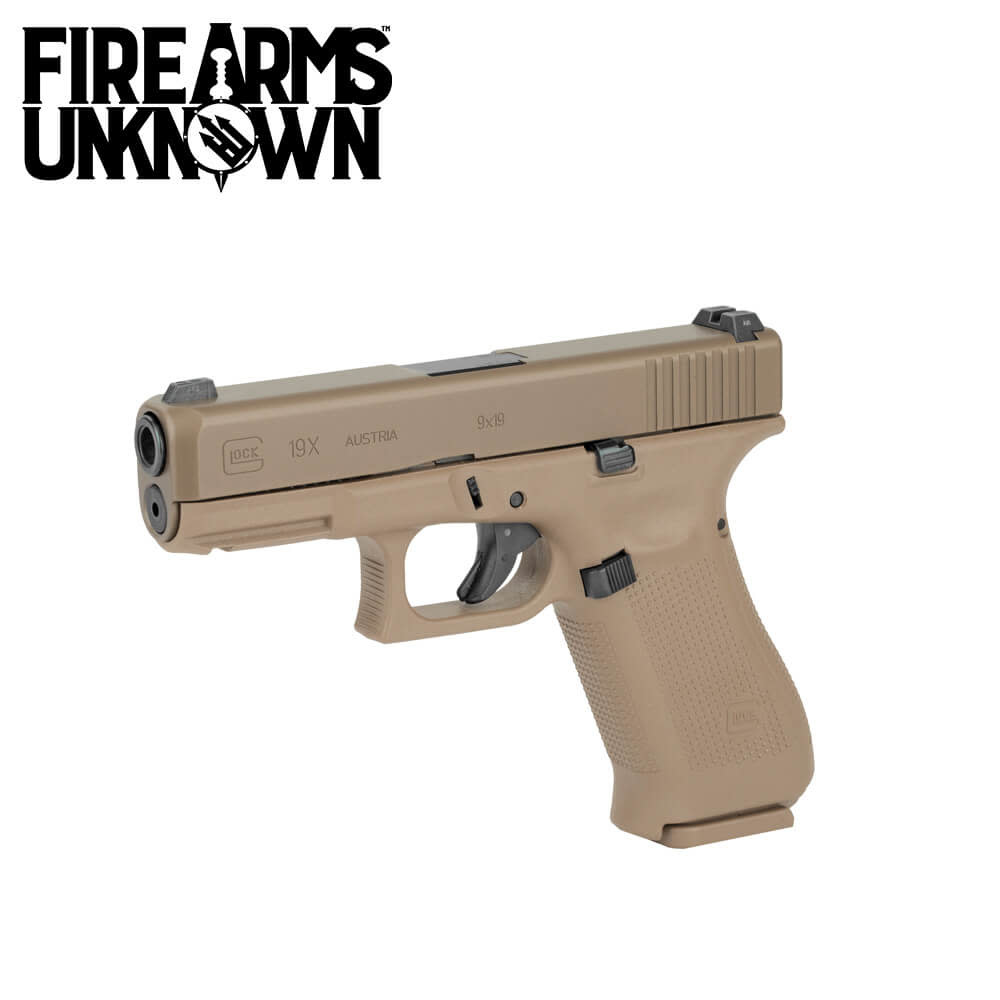 Glock G19X (Aus) 9MM 4.02" Coyote (1)17/(2)19RD Pistol