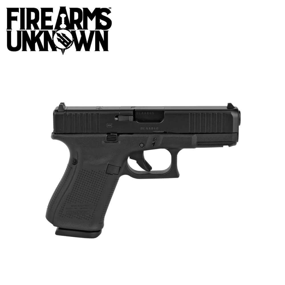 Glock G19 Gen 5 MOS 9MM Blk/Blk 15 RD Pistol