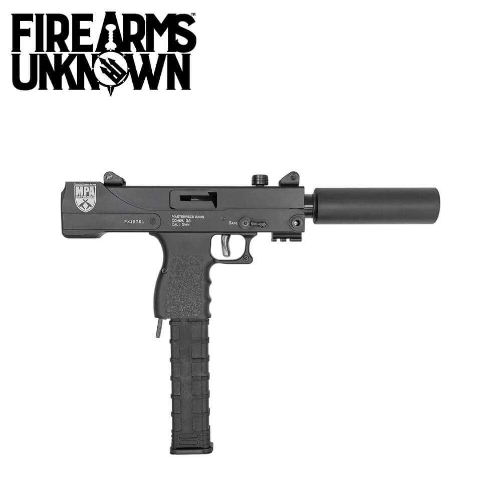 MasterPiece Arms 30T Defender 9MM 6" BLK/BLK 30RD Pistol