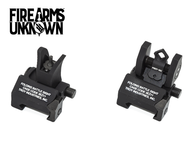 Troy M4 Micro Folding Sight Set