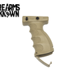 F.A.B., AG-44S, Quick Release Ergonomic Foregrip, Fits Picatinny, FDE