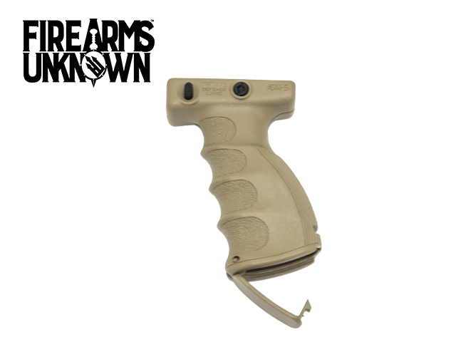 F.A.B., AG-44S, Quick Release Ergonomic Foregrip, Fits Picatinny, FDE