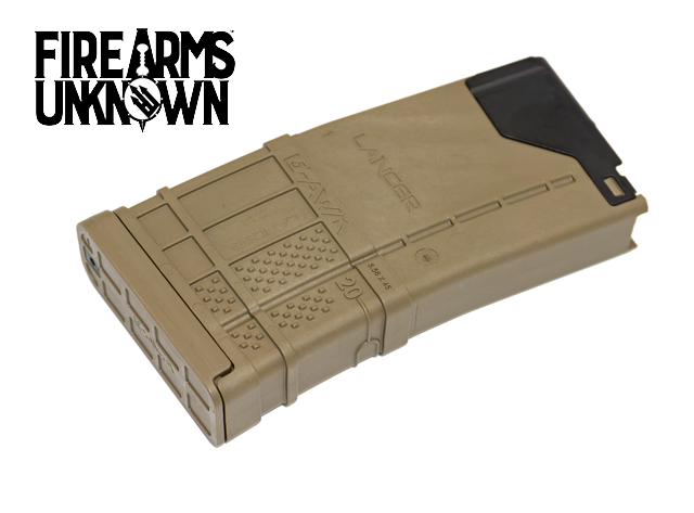 Lancer L5AWM 20 Rnd Magazine FDE