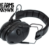 3M Peltor, Tactical Sport Electronic Earmuff, Foam, Black, NRR 22