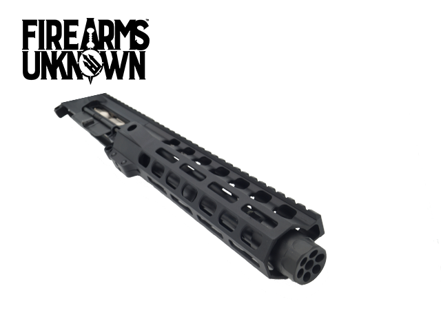 The Stimulus Checker, Pistol Upper 8" 5.56 NiB BCG Free Float M-Lok