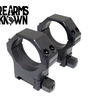 Riton Optics Hardened Steel 30mm Picatinny  Scope Rings, Medium (12mm)