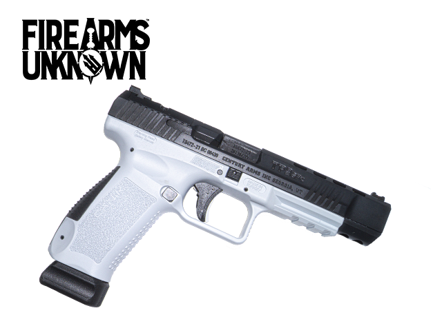 Canik TP9SFX 9mm Pistol, 5.2" 20RD BLK/WHT