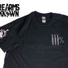 Firearms Unknown FU 3% Front / FU Logo Side T-Shirt Black