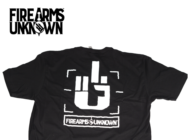 Firearms Unknown FU Middle Finger Logo T-Shirt Black