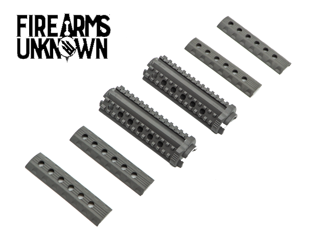 MFT Polymer Ar15 6" Drop In Rail System