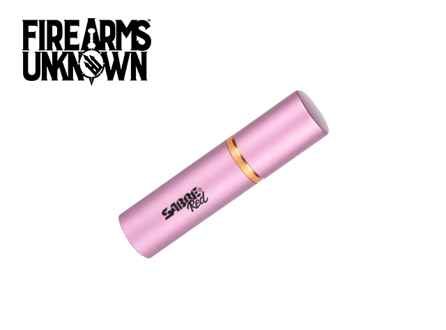 Sabre Pink Lipstick Pepper Spray 10 Bursts .75oz