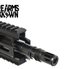 The Continuity, Pistol Length Upper, 10.5" 5.56, Black Nitride M16 BCG, Blitzkrieg Gestalt M-Lok 9" Rail