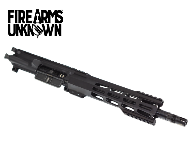 The Continuity, Pistol Length Upper, 10.5" 5.56, Black Nitride M16 BCG, Blitzkrieg Gestalt M-Lok 9" Rail