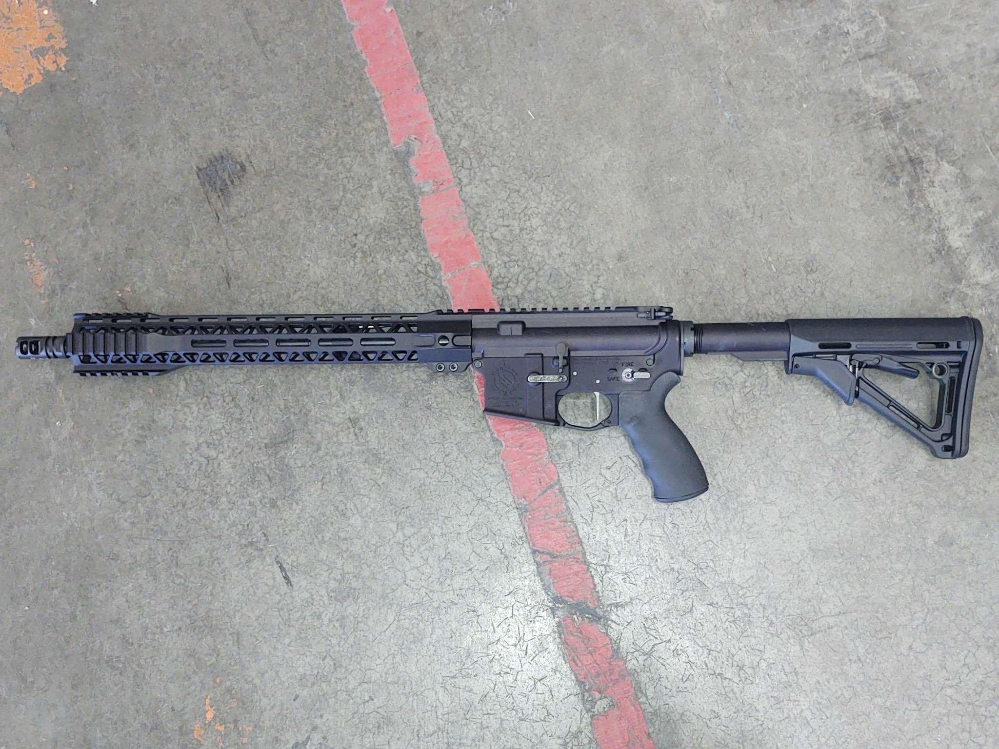 Firearms Unknown GUNGNIR 16" Complete AR Rifle 300BO 17 Caspian Black