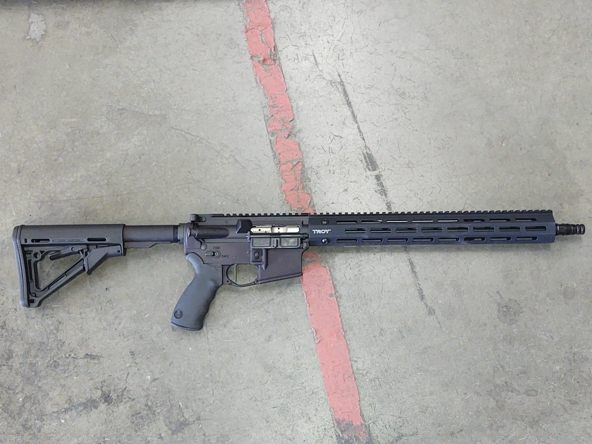 Firearms Unknown GUNGNIR 5.56 16"  (BLK)15" Troy Rifle