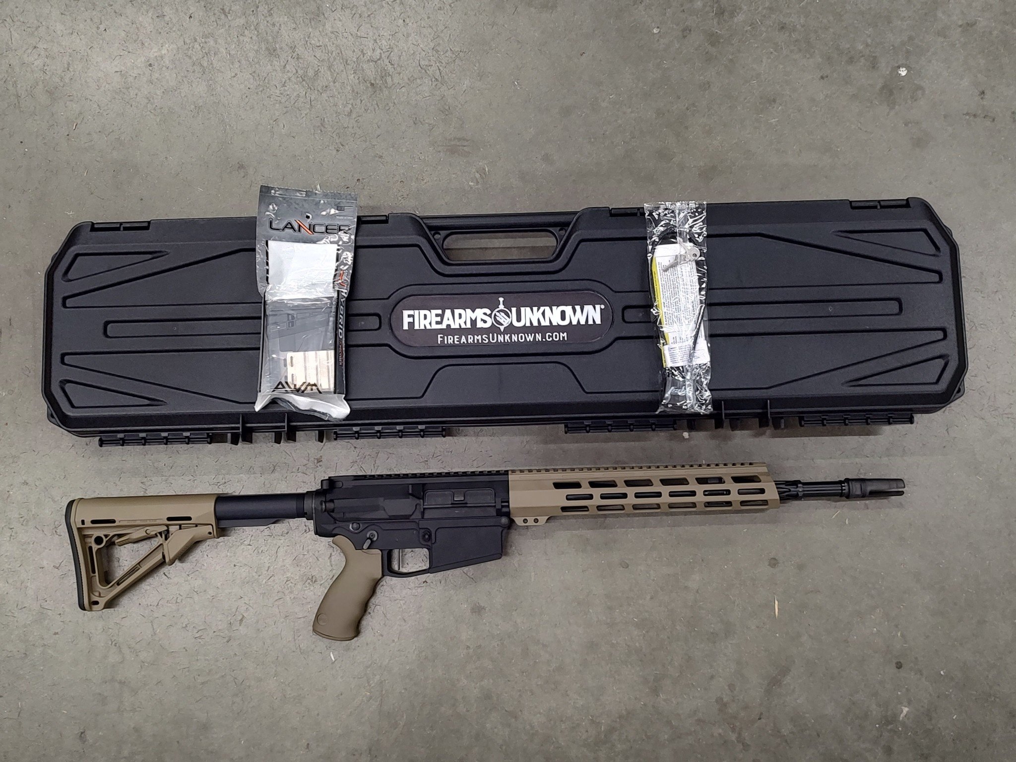 FU Wolverine .308 18" FDE Rifle, Suppressor Ready w/ Adjustable Gas System