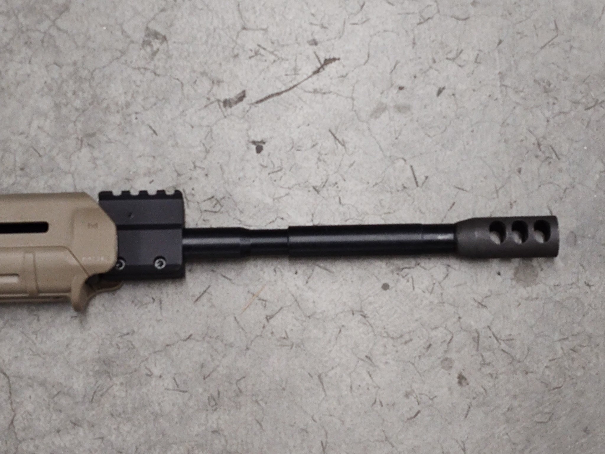 FU Custom 16" Upper ,1:7 4150v, Carbine Gas Stystem, Magpul MOE M-LOK  handgaurd, BF18 Comp FDE