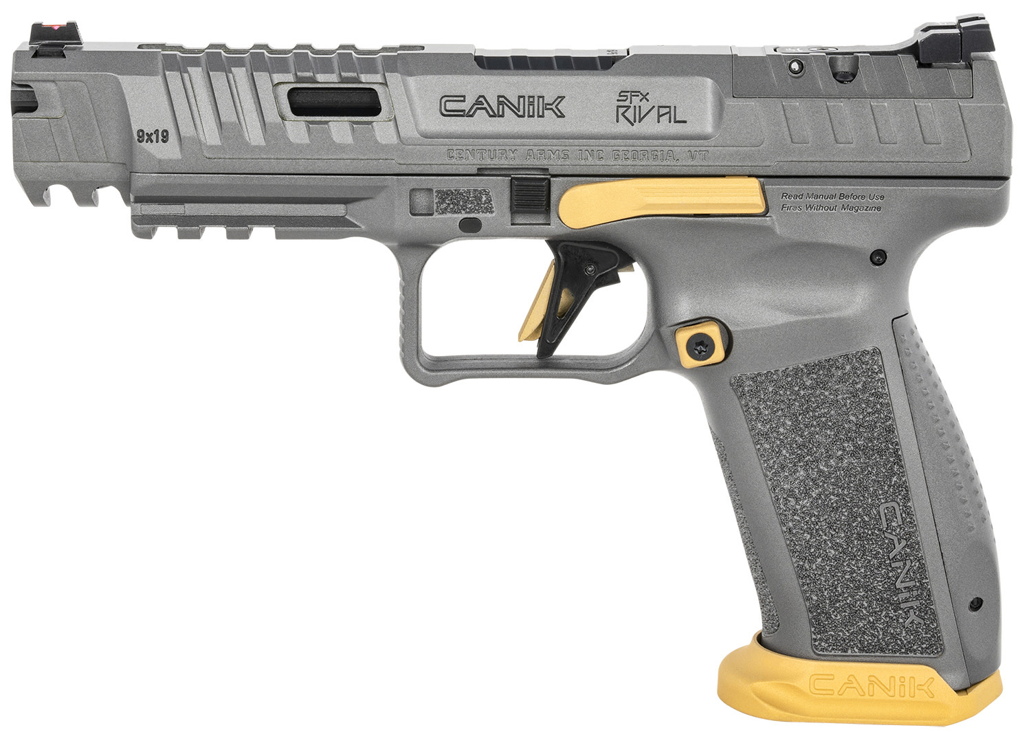 Canik  SFx Rival 9mm  GRY/GLD  5" 18+1 PISTOL