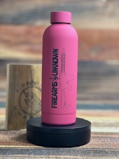 FU Rifle Logo Bottle 16oz (500ml) Pink