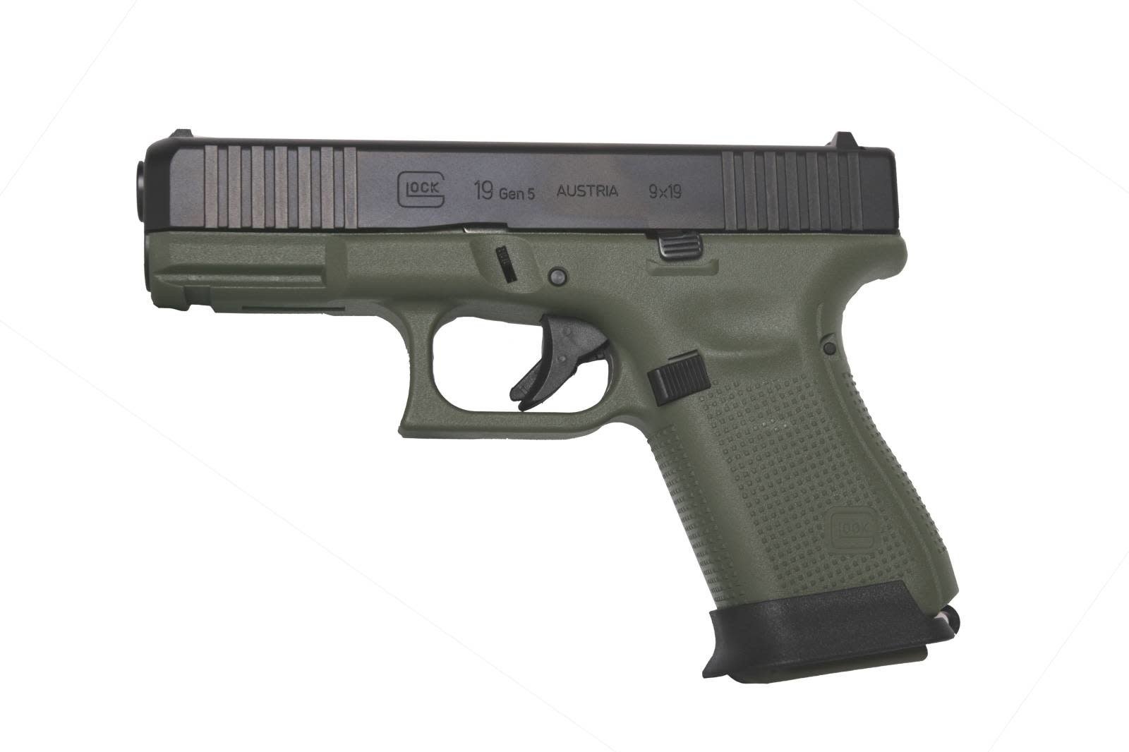 GLOCK 19 G19 GEN 5 9MM ODG/ODG 4.0" 3 15RD Pistol