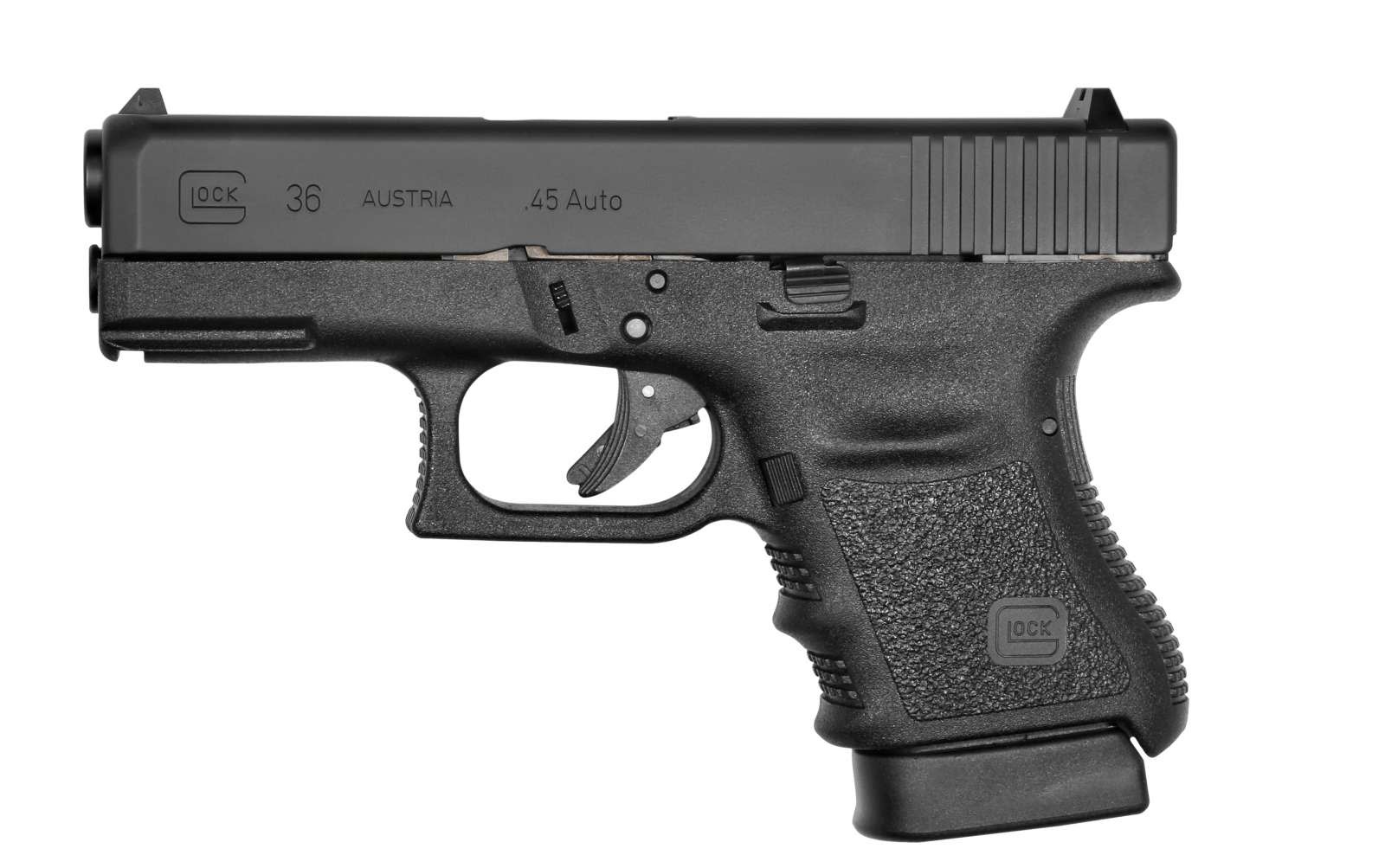 Glock G36 45ACP 3.78"  BLK/BLK (2)6RD  Pistol (CA Comp)