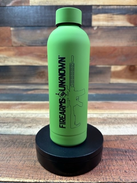 FU Rifle Logo Bottle 16oz (500ml) Avocado Green