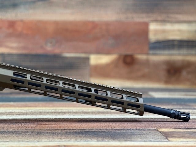 FU Wolverine LR308 18" Krait Cerakote AI Dark Brown/BLK Rifle