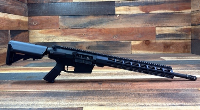 FU Wolverine LR308 18" Krait Cerakote Stealth Gray/BLK Rifle