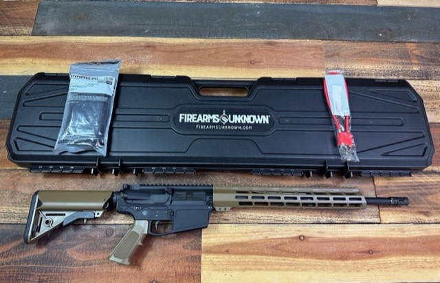 FU Wolverine LR308 18" 20RD Krait Cerekote Glock FDE/BLK Rifle