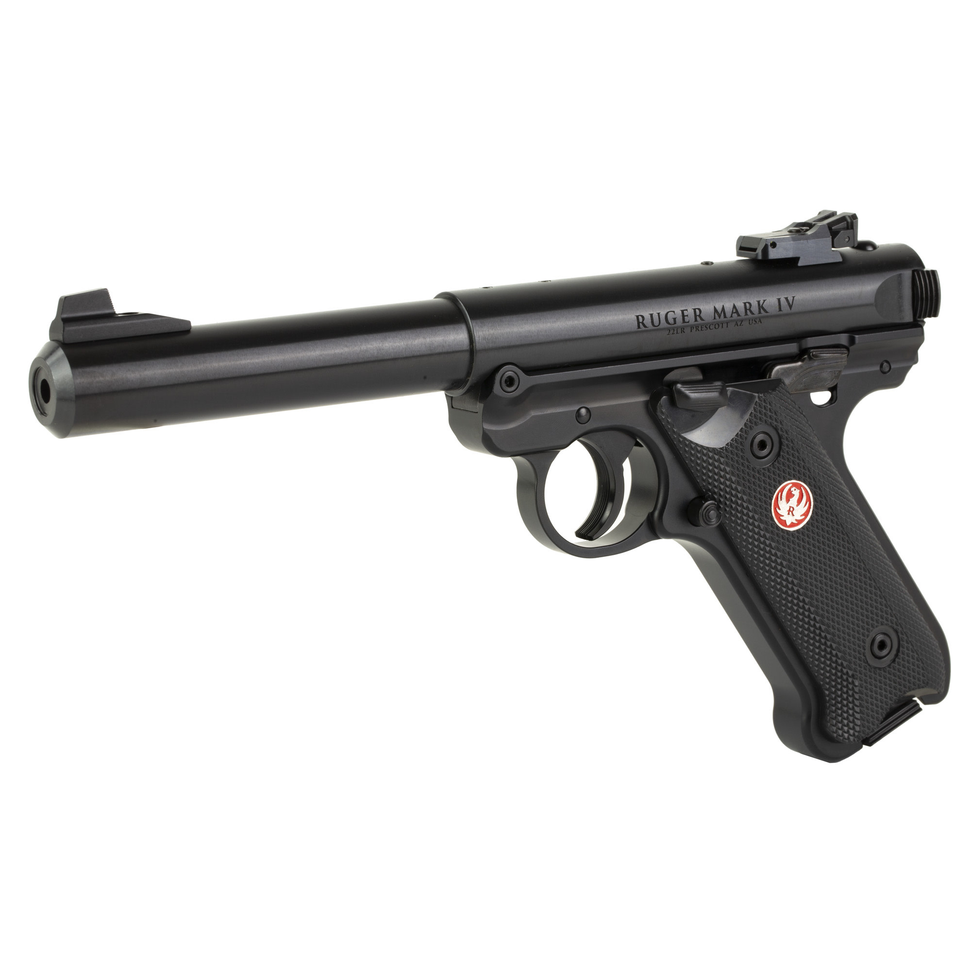 Ruger Mark IV Target 22 LR 5.5" BLK (2) 10RD Pistol (California Comp)