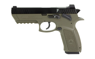 IWI US, Jericho 941 Enhanced Pistol, Full Size, 9MM, 4.4" Brl, ODG, 2 17 Round Mags