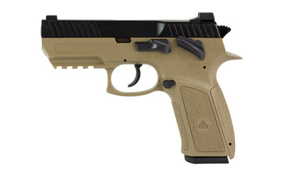 IWI US, Inc, Jericho 941 Enhanced, Pistol, 9MM, 3.8", FDE, 2 17 Rnd Mags