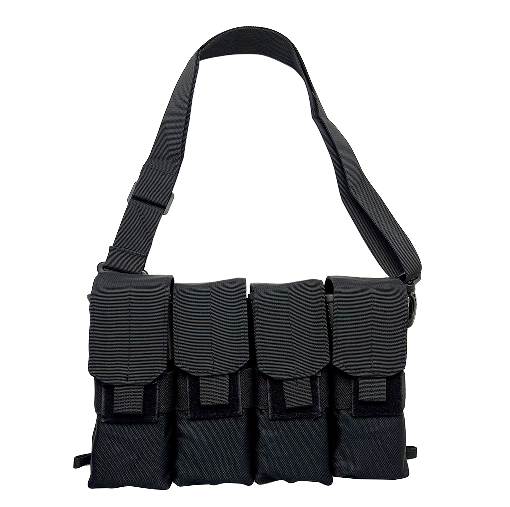 NcStar AR15 Mag Carrier and Pouch 8Mags - Black
