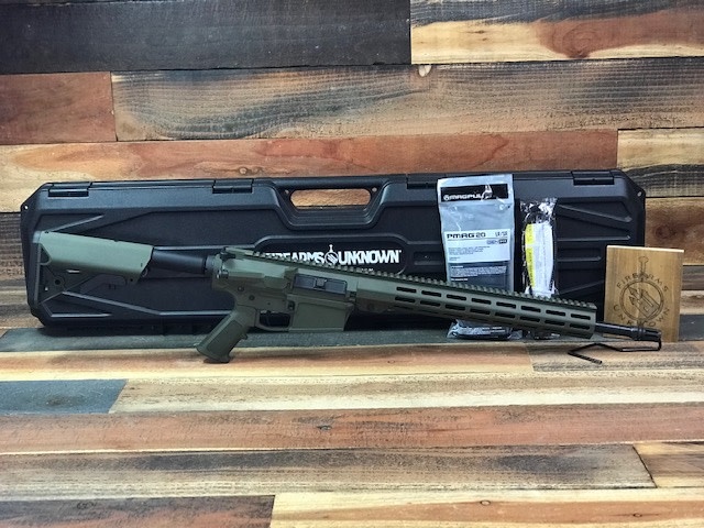 Firearms Unknown Wolverine LR308 18" Cerakote Olive Drab Green (ODG)  Rifle