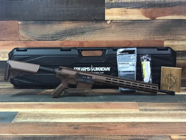 FU Wolverine LR308 18" Cerakote Multicam Dark Brown Rifle