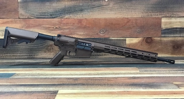 FU Wolverine LR308 18" Cerakote Multicam Dark Brown Rifle