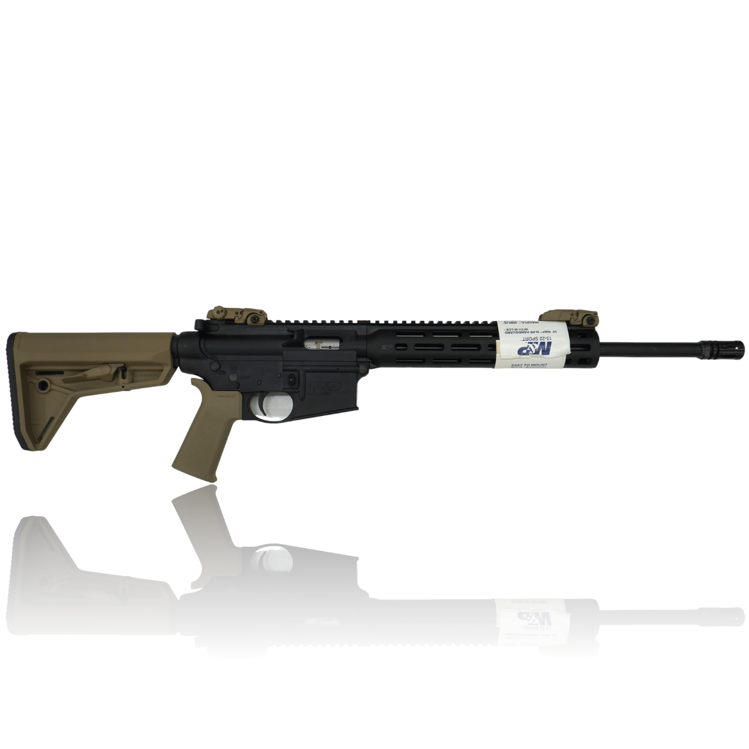 S&W M&P15-22 22LR, 16.5" FDE/BLK 25RD Rifle