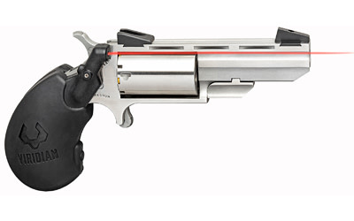 NAA BLACK WIDOW 22MAG W/VIRIDIAN LASER GRIP