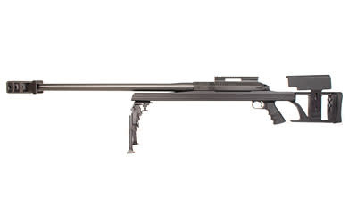 Armalite, AR50, Bolt Action Rifle, Single Shot, 50BMG, 30" Chrome Molly Barrel, Anodized Finish, Black