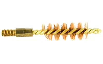 Pro-Shot Products, Bronze Pistol Brush, #8-36 Thread, For 38/357 Caliber, Clam Pack