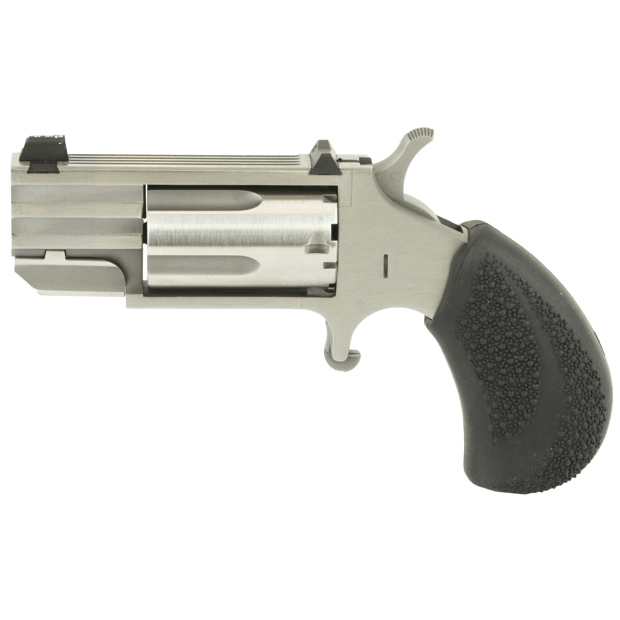 North American Arms, Pug 22WMR 1" BLK/SS  w/XS Tritium Sight, 5RD Revolver